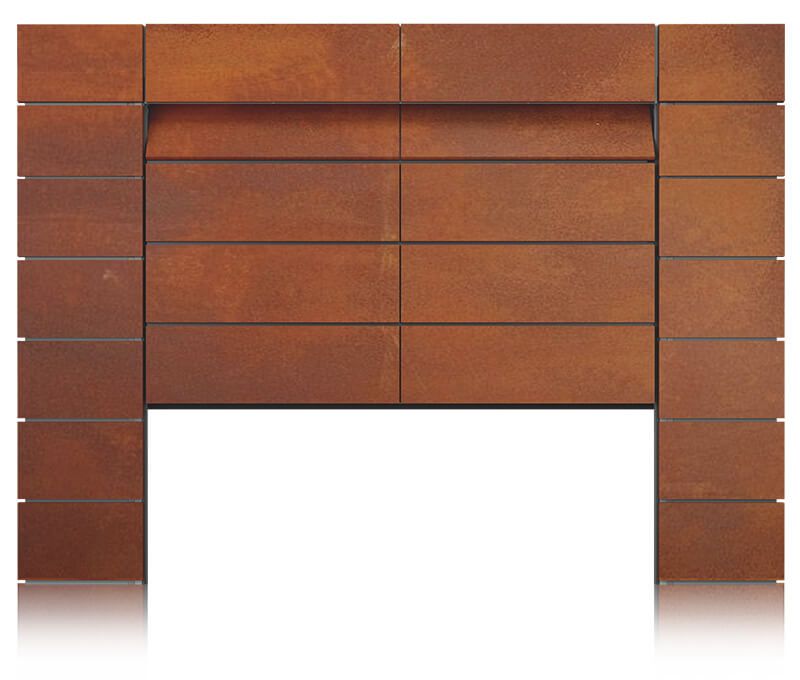 Corten-platen