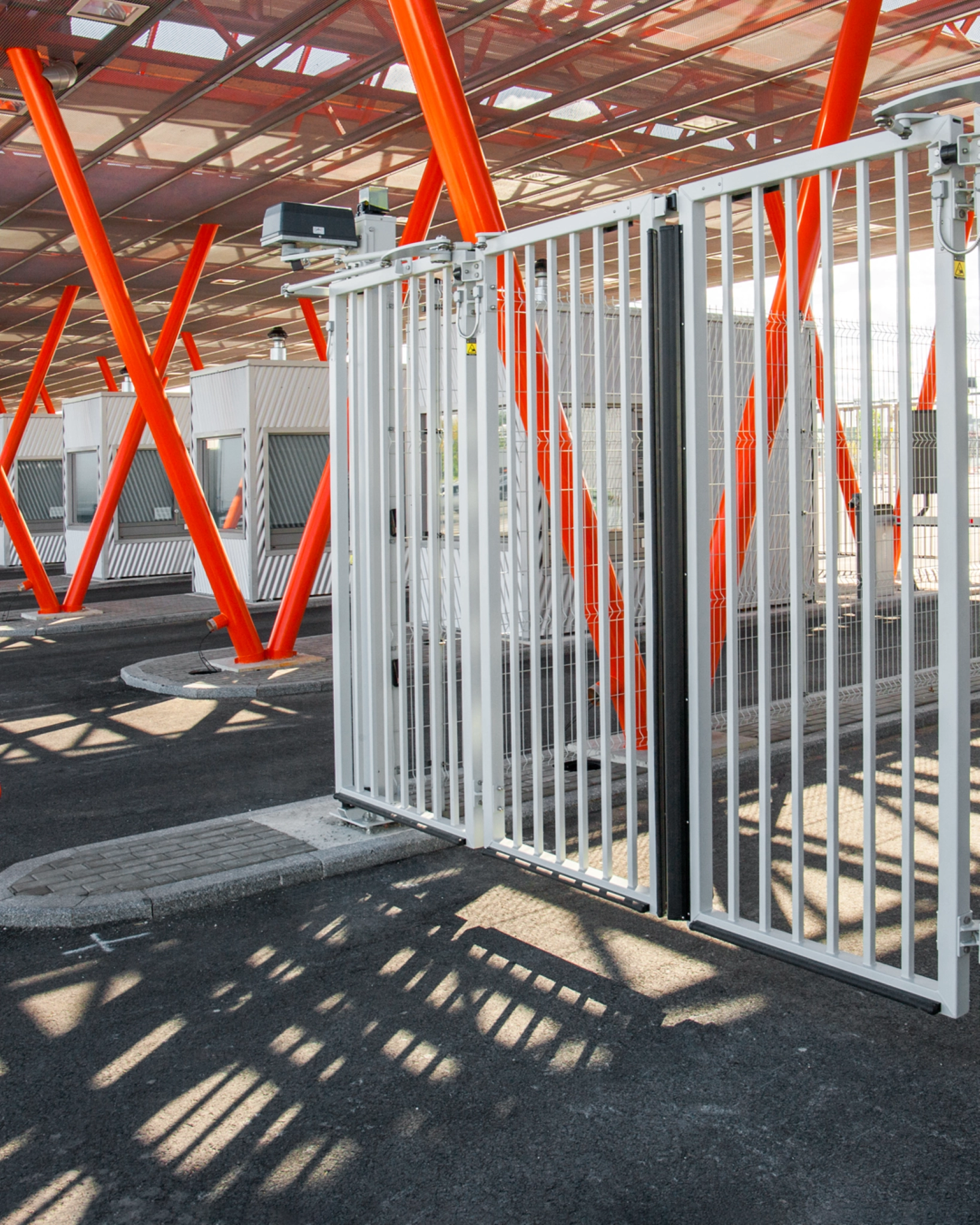 industriële vouwpoorten voor afsluitingen voor havens