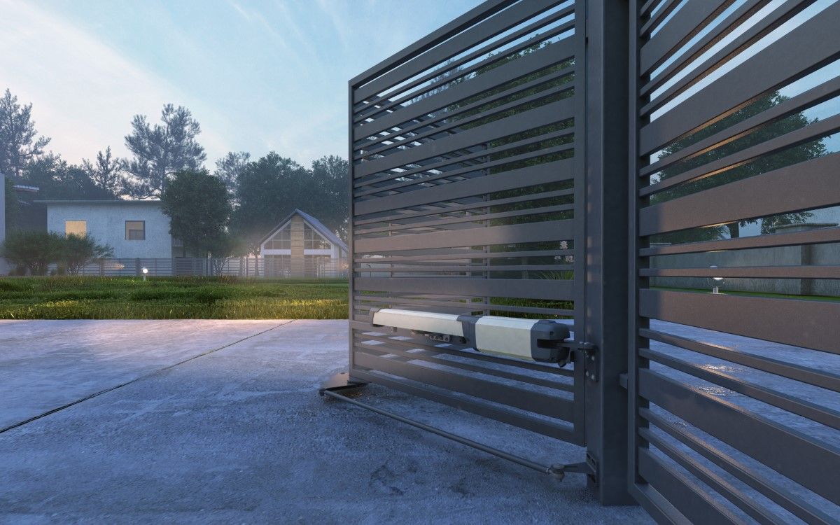 Automatische poort voor omheiningen