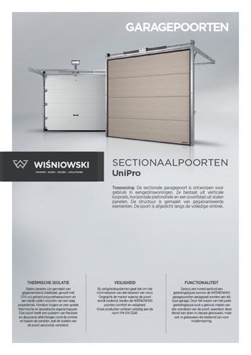 Sectionaalpoorten UniPro