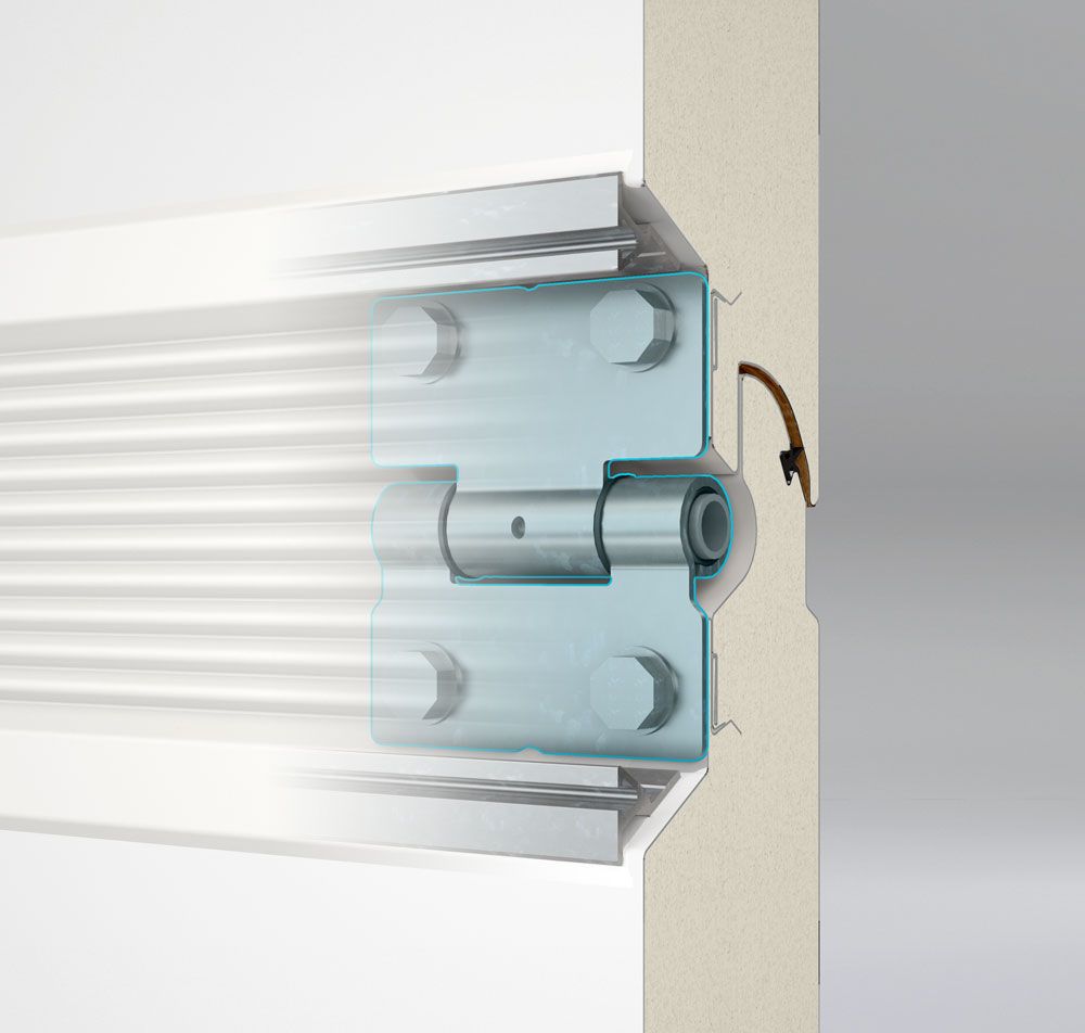 Stille verborgen scharnieren