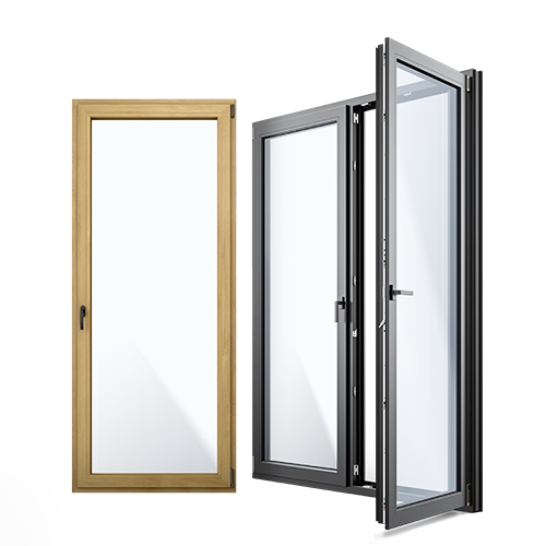 PVC- en aluminiumramen