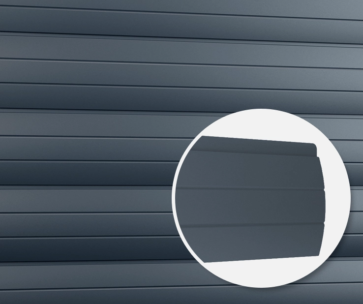 Niet-geperforeerd pantser