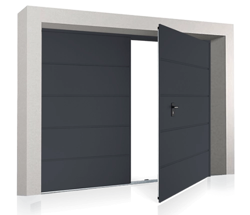 Installatie in de opening